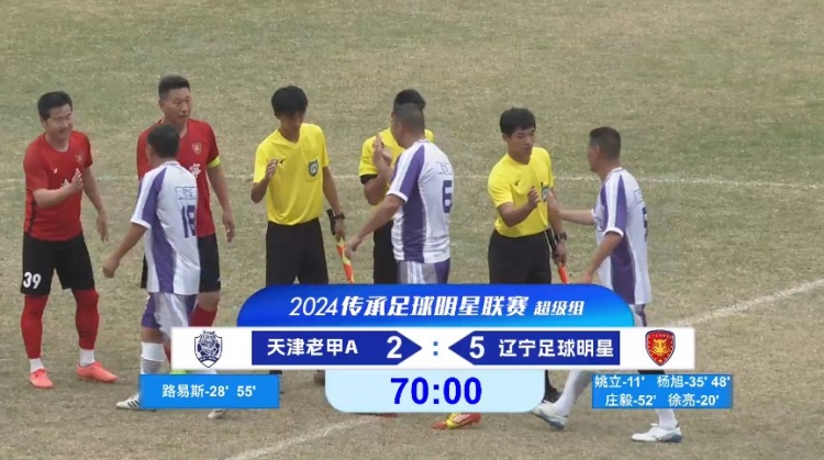 老甲A超級組：徐亮傳射，楊旭、路易斯梅開二度，遼寧5-2大勝天津